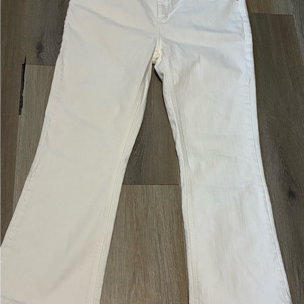 Chico's Off-White Wide Leg Jeans